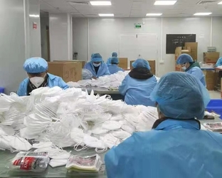 PURIFA Medical Production Co.,Ltd linea di produzione in fabbrica