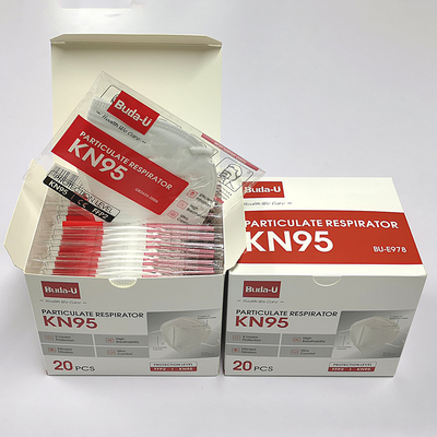 5 strati di KN95 del respiratore di protezione di alto grado di filtrazione polverizzato della maschera 95%