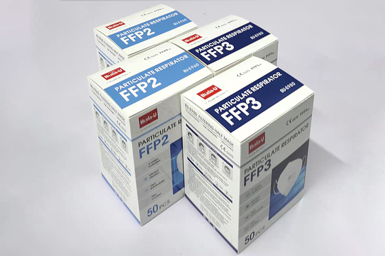Il respiratore polverizzato della maschera di protezione FFP2, la semimaschera di filtraggio FFP2, i pc 1 imballa o 10 pc imballano 50 pc /Box