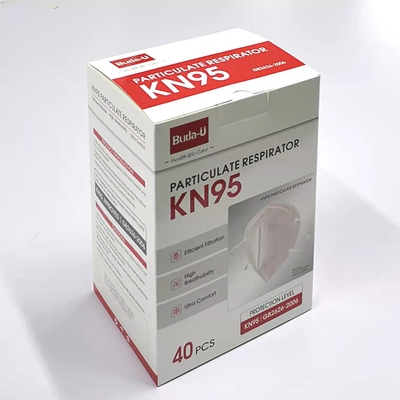 KN95 non tessuti Earloop protezione il respiratore polverizzato della maschera, CE &amp; la maschera protettiva di FDA KN95 con l'u.c.e. ha autorizzato