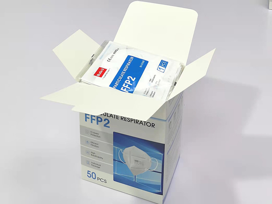 Adulti maschii e femminili FFP2 singolo pacchetto 50pcs/Box del respiratore polverizzato