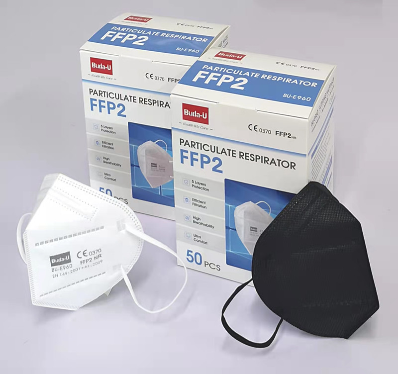 Respiratore polverizzato di BU-E960 FFP2, 5 strati di FFP2 della semimaschera di filtraggio