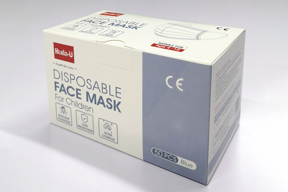 Earloop eliminabile blu protezione la maschera per i bambini, maschera protettiva della maschera di protezione dei bambini, di protezione 3Ply per i bambini, CE e FDA