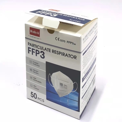 Il CE NB0370 della semimaschera di filtraggio di 99% Min Filtration Efficiency FFP3 ha approvato