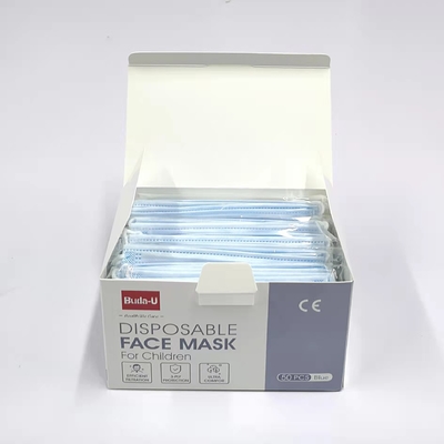 Earloops scherza la maschera di protezione protettiva, maschera di protezione medica antibatterica per le maschere dei bambini, di protezione 3PLY con CE e FDA