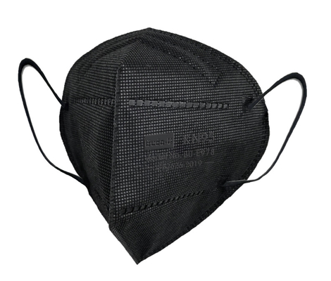 La maschera di protezione protettiva del nero KN95, dispositivo polverizzato di FDA della maschera del respiratore ha elencato