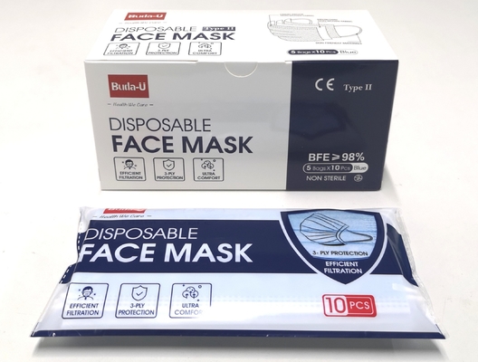 ASTM 3PLY che Earloop eliminabile protezione la maschera, la norma protettiva adulta della maschera di protezione ASTM, FDA ha registrato