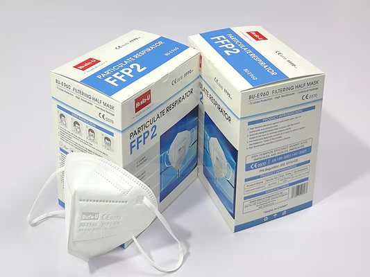 BU-E960 maschere di protezione dell'adulto FFP2 con la certificazione ed il dispositivo del CE dei cicli dell'orecchio elencati