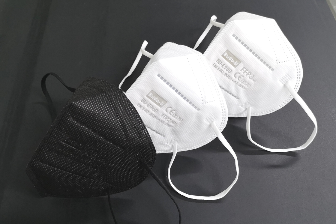 CE protettivo bianco nero 0370, della maschera di protezione FFP2 respiratore polverizzato FFP2 con CE, FDA